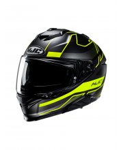 Yellow HJC I71 Iorix Motorcycle Helmet at JTS Biker Clothing